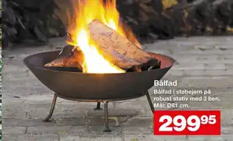 Bauhaus Napoleon bålfad tilbud