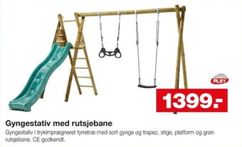 Bauhaus Nordic play gyngestativ tilbud