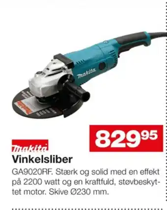 Bauhaus Makita vinkelsliber tilbud