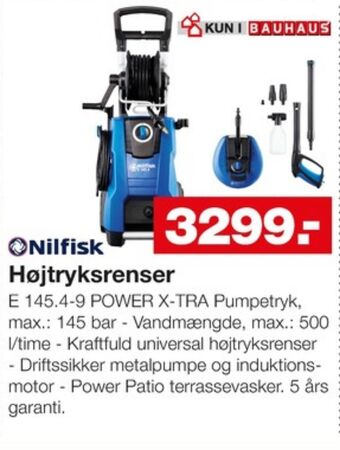 Nilfisk højtryksrenser