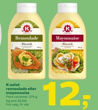 Coop 365 K-salat remoulade tilbud