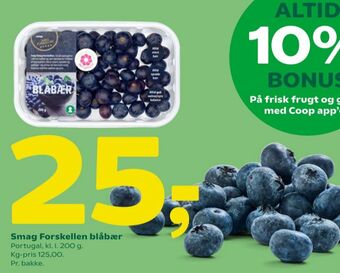 Coop 365 Smag forskellen blåbær tilbud