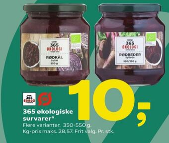 Coop 365 Coop 365 rødbeder-syltet tilbud