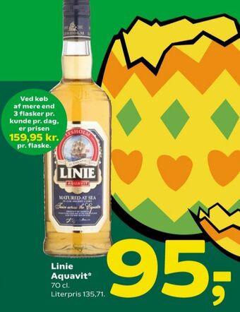 Coop 365 Linie aquavit snaps tilbud