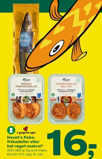 Coop 365 Havets fiskefrikadeller tilbud