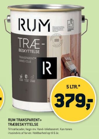 XL-BYG Rum træbeskyttelse tilbud