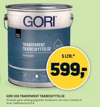 XL-BYG Gori træbeskyttelse tilbud