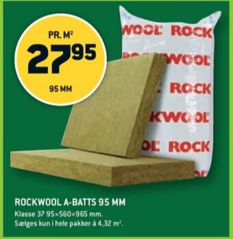 XL-BYG Rockwool isolering tilbud