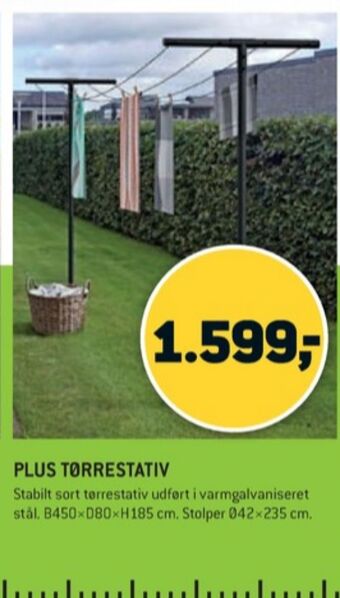 Plus tørrestativ