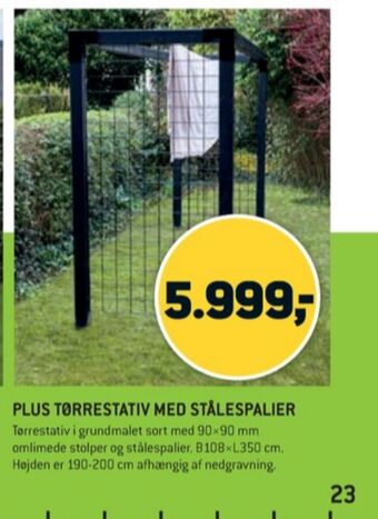 XL-BYG Plus tørrestativ tilbud
