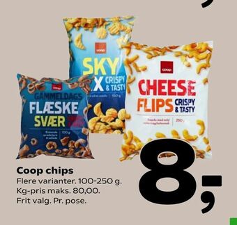 Coop 365 Coop chips tilbud