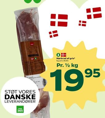Coop 365 Mørbrad af gris tilbud