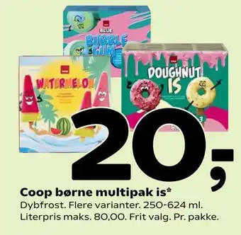 Coop 365 Coop børne multipak is tilbud