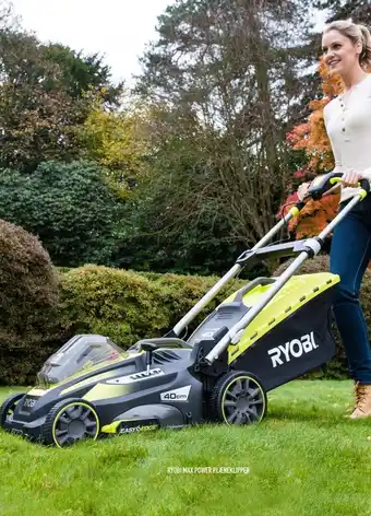 Johannes Fog Ryobi Max power plæneklipper tilbud