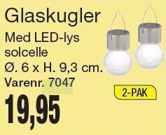 Harald Nyborg Glaskugler tilbud