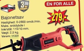 Harald Nyborg Bajonetsav tilbud