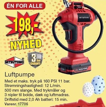 Harald Nyborg Luftpumpe tilbud