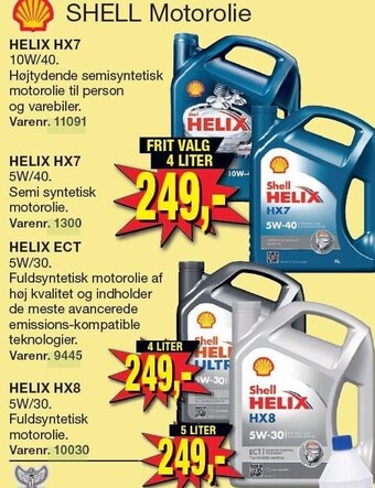 Harald Nyborg Shell motorolie tilbud