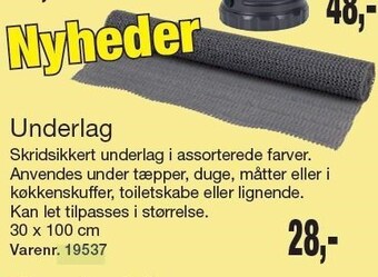 Harald Nyborg Underlag tilbud