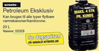 Harald Nyborg Petroleum ekslusiv tilbud