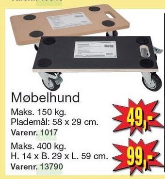 Harald Nyborg Møbelhund tilbud