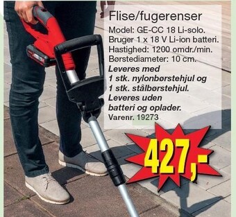 Harald Nyborg Flise/fugerenser tilbud