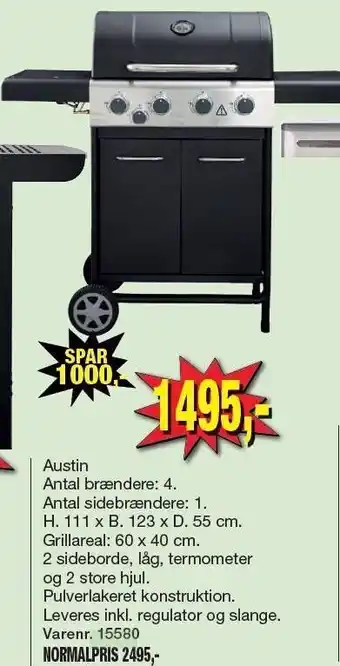 Harald Nyborg Austin grill tilbud
