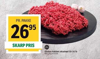 SPAR Gestus hakket oksekød 10-14% tilbud