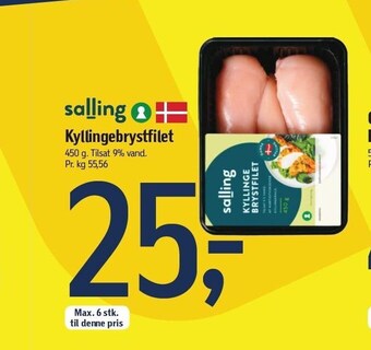 Føtex Kyllingebrystfilet tilbud