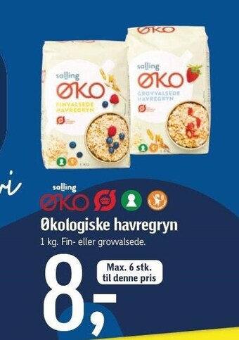 Føtex Økologiske havregryn tilbud