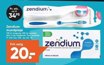 Bilka Zendium mundpleje tilbud