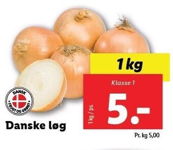 Lidl Danske løg tilbud