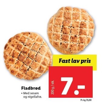 Lidl Fladbrød tilbud