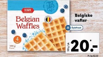 Lidl belgiske vafler tilbud