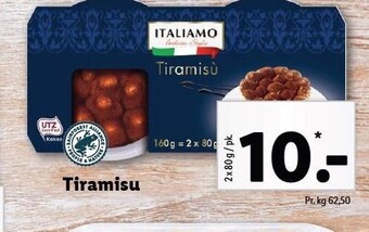 Lidl Tiramisu tilbud