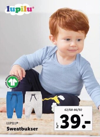 Lidl Sweatbukser tilbud