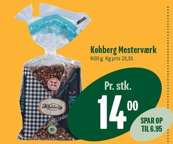 Min Købmand Kohberg Mesterværk tilbud