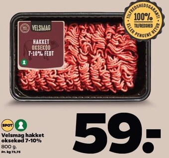 Netto Hakket oksekød tilbud