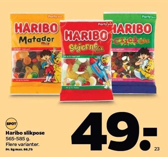 Netto Haribo slikpose tilbud