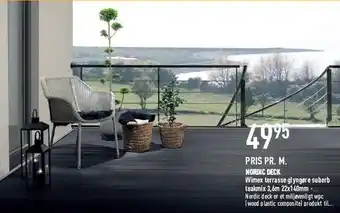 Wimex terrasse glyngøre suberb teakmix pr m