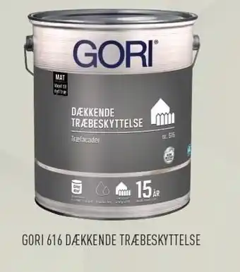 Johannes Fog Gori 616 dækkende træbeskyttelse tilbud