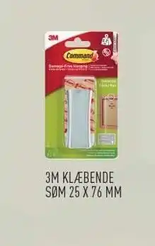 3m klæbende søm 25 x 76 mm
