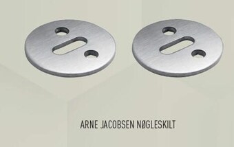Arne Jacobsen nøgleskilt
