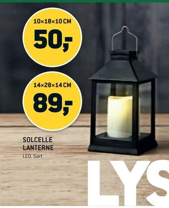 XL-BYG Solcelle lanterne tilbud