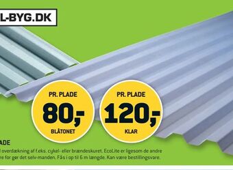 XL-BYG Plastmo ecolite trapezplade tilbud