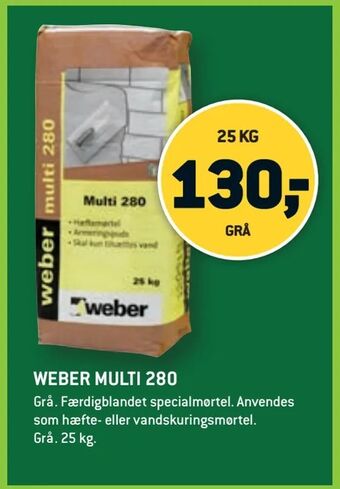 Weber multi 280