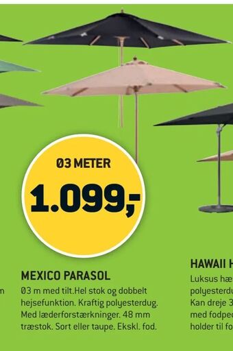 XL-BYG MEXICO PARASOL tilbud