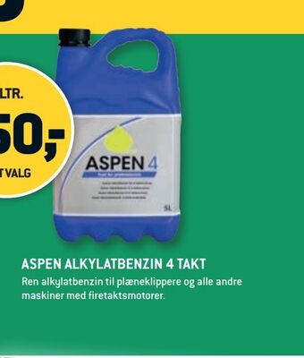 XL-BYG Aspen alkylatbenzin 4 takt tilbud