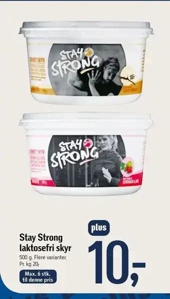 Føtex Stay Strong laktosefri skyr tilbud