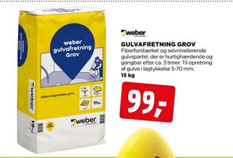 jem & fix Gulvafretning grov tilbud